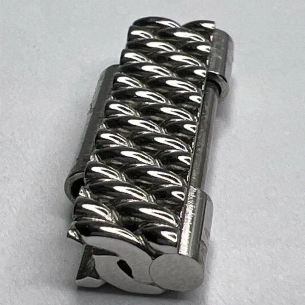 Authentic Breitling 18 mm Milanese Mesh Stainless Steel Link w/ Screw